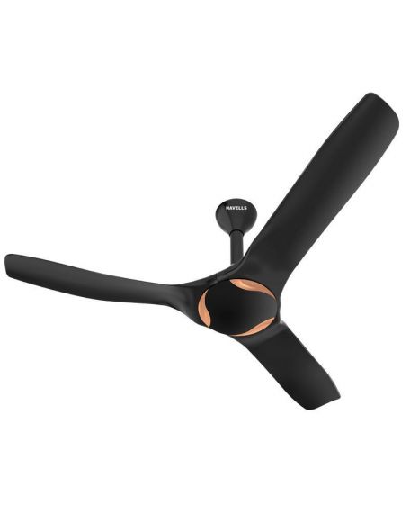 havells stealth 1250mm ceiling fan metallic black