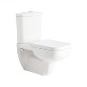 Cera Campbell Wall Hung With Cistern with Duroplast Seat Cover Snow-White