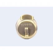 Europa Cylindrical Lock (AB) Antique Brass D120