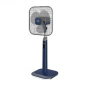 Havells Aindrila Premium 400mm Pedestal Fan Dark Blue Gray