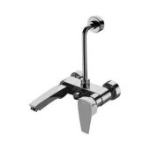 Hindware Contessa Neo Wall Mixer With Over Head Shower Provision