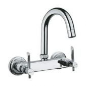 Hindware Immacula Sink Mixer With Swivel Spout (Wall Mounted) 