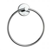 Jaquar Continental Towel Ring Round with Round Flange ACN-CHR-1121BN