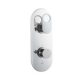 Jaquar Ornamix Prime Aquamax Exposed Part Kit Of Thermostatic Shower Mixer With 2-Way Diverter Chrome