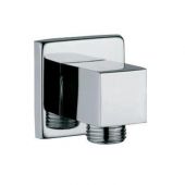 Jaquar Wall Outlet 35X25X25Mm Square Shape With 15Mm Thread To Connect Hand Shower Pipe & Flange