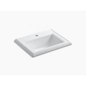 Kohler Memoirs Self-Rimming Lavatory With Single Faucet Hole White (K-2241In-1-0)