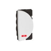 Legrand Arteor 6A Round 1 Way Right Switch 1M White with Indicator
