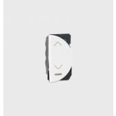 Legrand Arteor 6A Round 2 Way Right Switch 1M White with Indicator