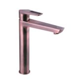 Parryware Nightlife Tall Basin Mixer Red Copper