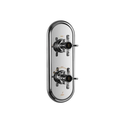 Jaquar Queens Prime Aquamax Exposed Part Kit of Thermostatic Shower Mixer - Chrome