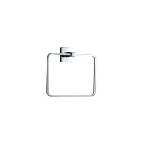 Jaquar Kubix Prime Towel Ring Square - Chrome