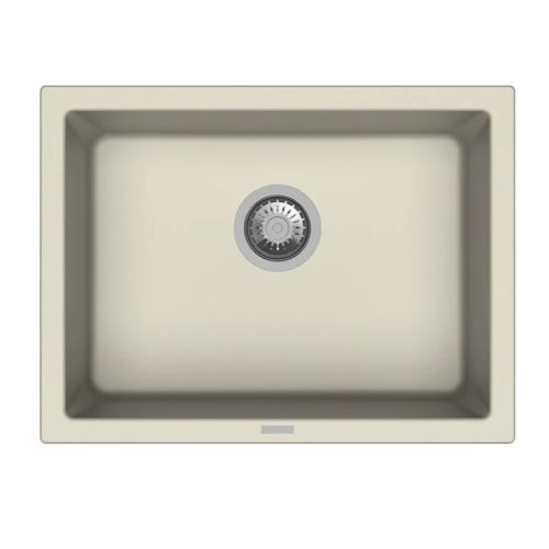 Carysil Big B Quartz Single Bowl Sink 24x18&amp;quot;- Champagne