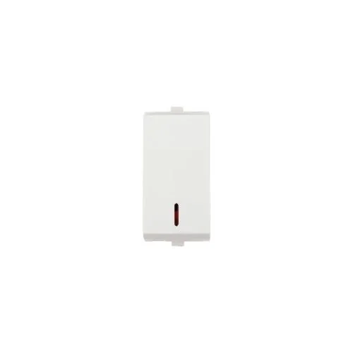 Anchor Penta Modular 16AX 1 Way Switch with Neon 1M White