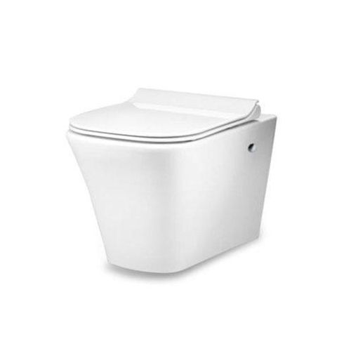 Hindware Cora Vortex Wall Mounted Closet 52.5 × 36.5 × 36 cm Starwhite