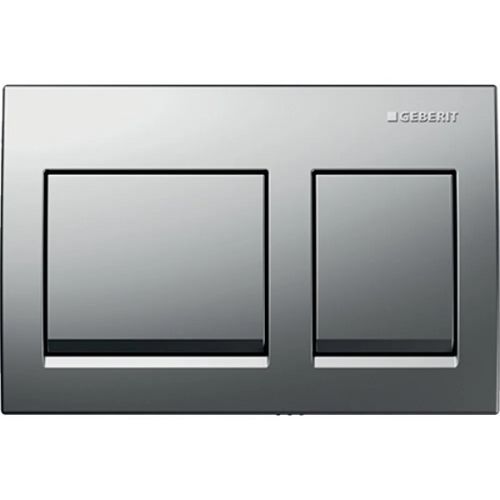 Geberit Alpha 15 Actuator Front Plate - Matt Chrome