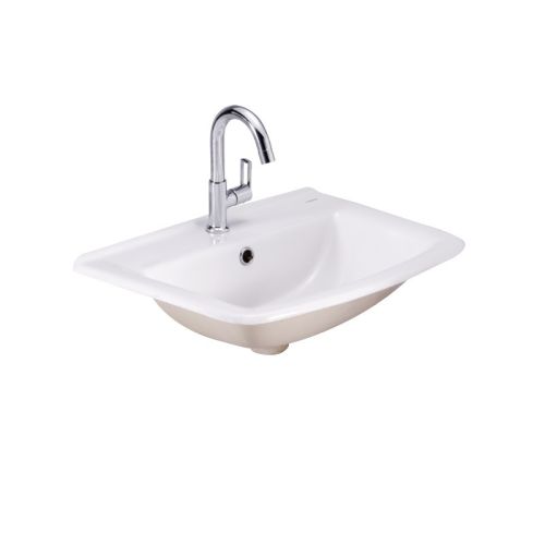 Cera Concord Counter Wash Basin Snow-White
