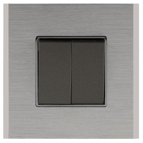 Crabtree Signia Grande Sterling Silver Metal Outer Plate