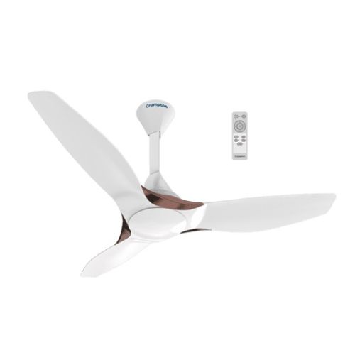 Crompton SilentPro Enso Anti Dust Ceiling Fan with Remote-Mist White