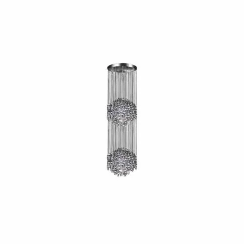 Jaquar 2 Tier Metal string with Chrome finishing Ceiling Light (DCL-CHR-MD400500636C)