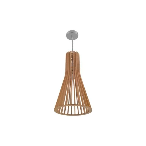 Jaquar 1 LT Bamboo wood with Natural Wooden Finishing Pendant (DPN-NAW-SLPEW00325E27)