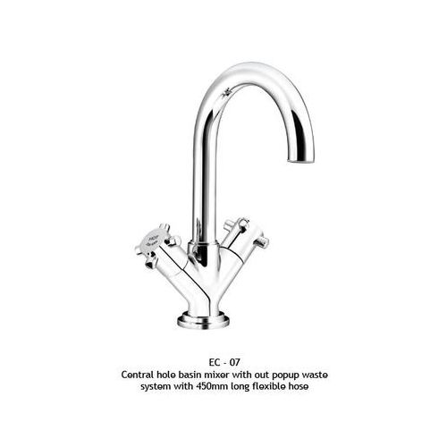 ESS ESS Echo Central Hole Basin Mixer Without Popup Waste System