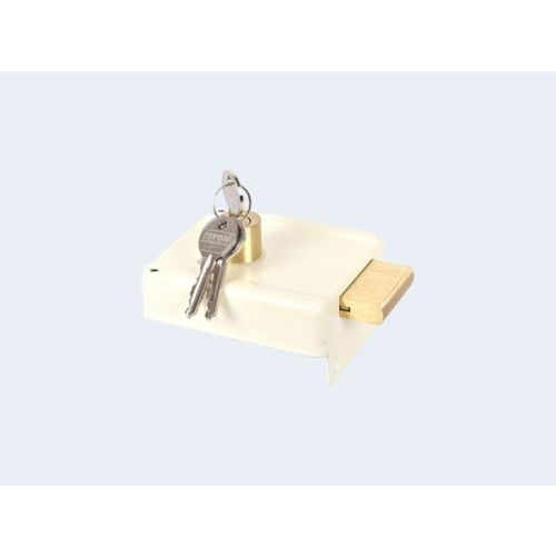 Europa Night Latch (IV) Ivory 6120