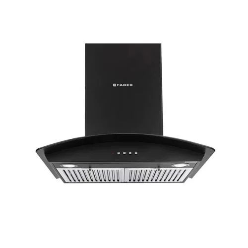 Faber Chimney FEEL 3D T2S2 BK LTW 60  Kitchen Chimney