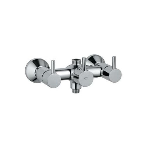 Jaquar Florentine Exposed Wall Mixer With Provision Only For Overhead Shower & Hand Shower With Connecting Legs & Wall Flanges