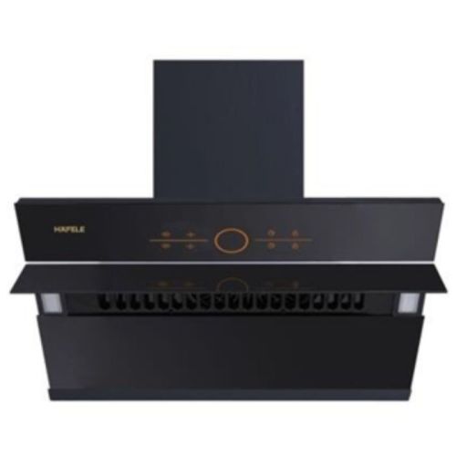 Hefele Teresa 60 Plus Wall Mounted Kitchen Chimney - Black