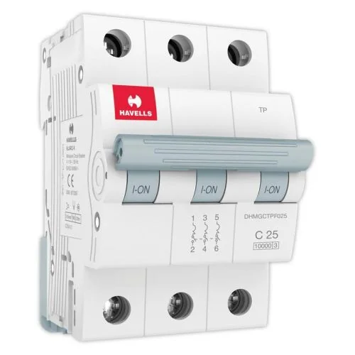 Havells MCB Triple Pole C Curve
