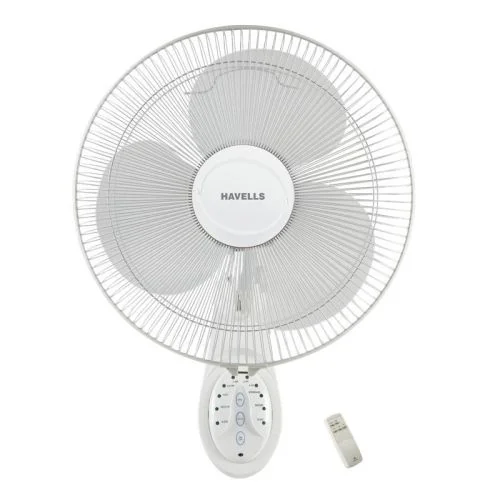 Havells Platina Remote 400mm Wall Fan White
