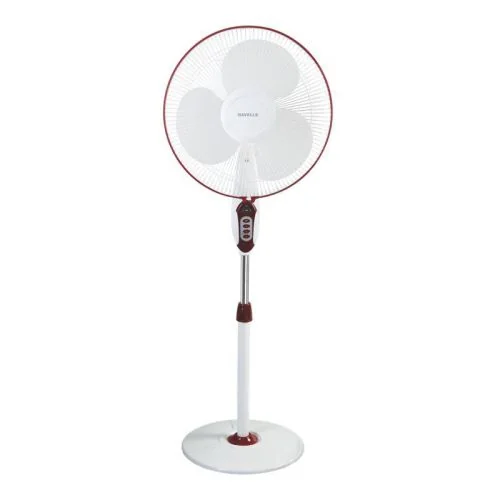 Havells Sprint Led Remote 400mm Pedestal Fan Red