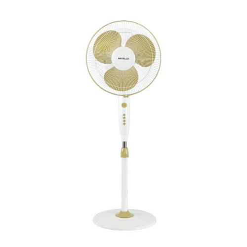 Havells Trendy 400mm Pedestal Fan Golden White