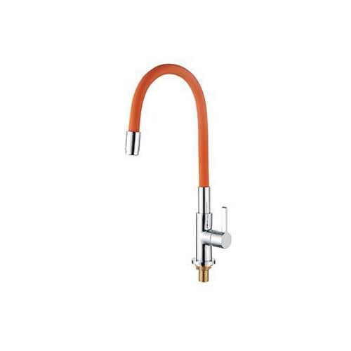 Hindware Sink Cock With Flexible Spout (Orange)