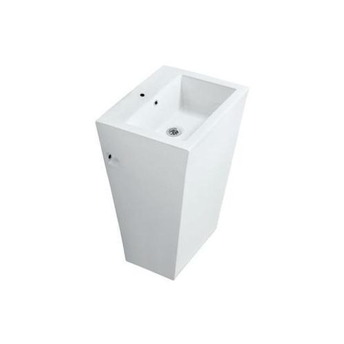 Jaquar Kubix Floor Standing Basin (KUS-WHT-35401)