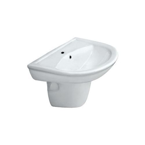 Jaquar Opal Wall Hung Basin With Half Pedestal (OPS-WHT-15801 + OPS-WHT-15305)
