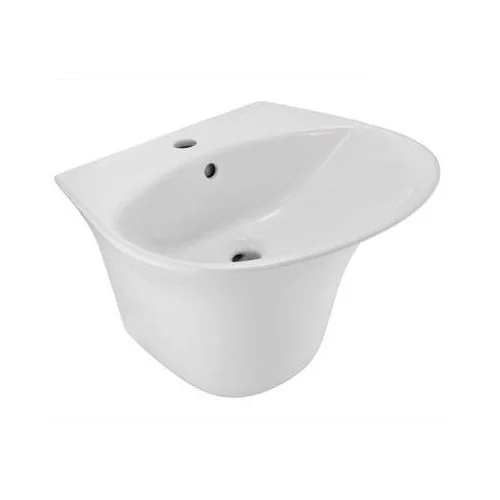 Jaquar Ornamix Wall Hung Integrated Basin (ONS-WHT-10801)