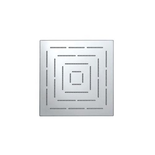 Jaquar Maze Overhead Shower 150X150Mm Square Shape Single Flow (Body & Face Plate Stainless Steel With Chrome Finish) With Rubit Cleaning System
