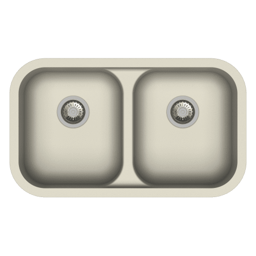 Carysil Jumbo N200 Quartz Double Bowl Sink- Champagne