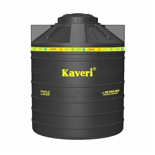 Kaveri Water Tank Triple Layer Black