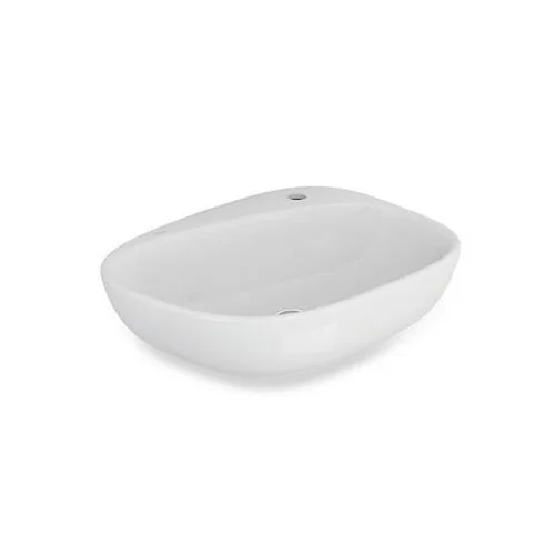 Kohler Kankara Vessel With Single Faucet Hole White (K-76600In-0)