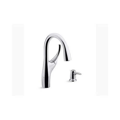 Kohler Mazz Pulldown Kitchen Faucet Polished Chrome (K-72511In-Sd-Cp)