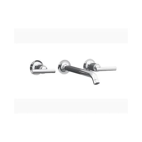 Kohler Purist Wall-Mount Lavatory Faucet (Valve Is Included) Polished Chrome (K-14415In-4Nd-Cp)