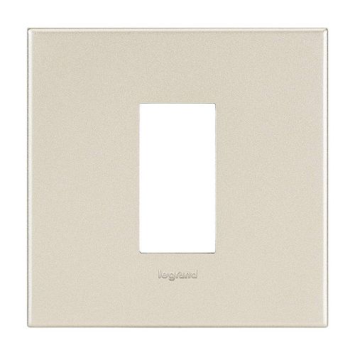 Legrand Arteor Square Cover Plate with Metal Frame Champagne