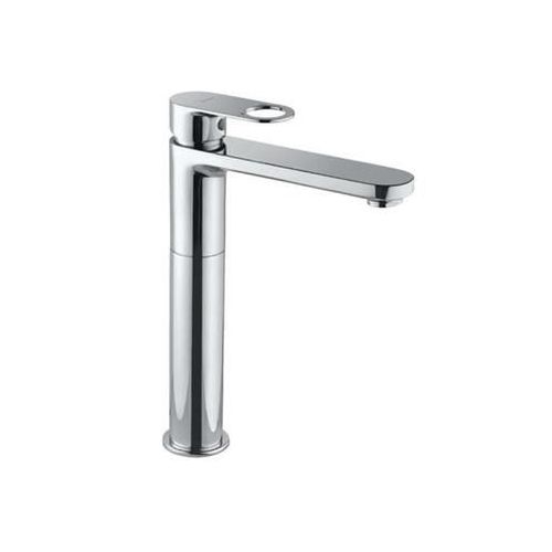 Jaquar Ornamix Prime Single Lever Tall Boy With 150Mm Extension Body Fixed Spout Without Popup Waste System With 600Mm Long Braided Hoses