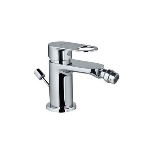 Jaquar Ornamix Prime Single Lever 1-Hole Bidet Mixer With Popup Waste System With 375Mm Long Braided Hoses
