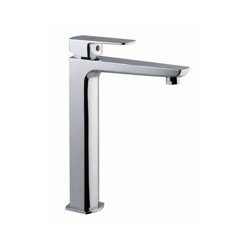 Jaquar Kubix Prime Single Lever Tall Boy With 155Mm Extension Body Fixed Spout Without Popup Waste System With 600Mm Long Braided Hoses