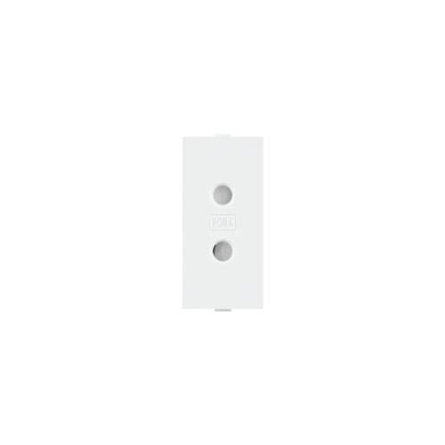 Roma, 6A, 2 Pin Socket Round