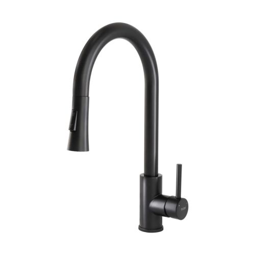 Ruhe Kara Dual Flow Pull-out Kitchen Mixer Faucet Matte Black
