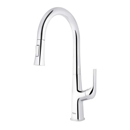 Ruhe Spring Dual Flow Pull-out Kitchen Mixer Faucet Chrome